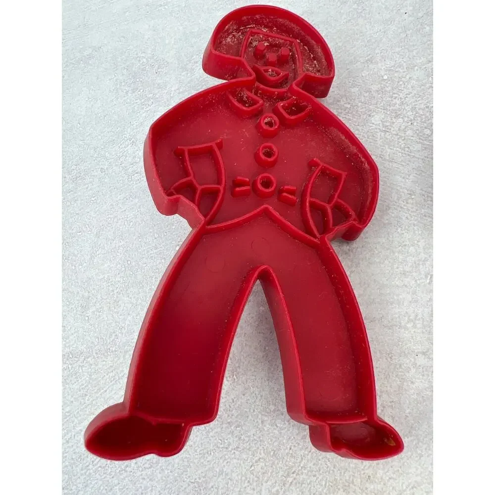 Vintage‎ Cookie Cutters Gingerbread Men Angel Horse Bell lot of 5